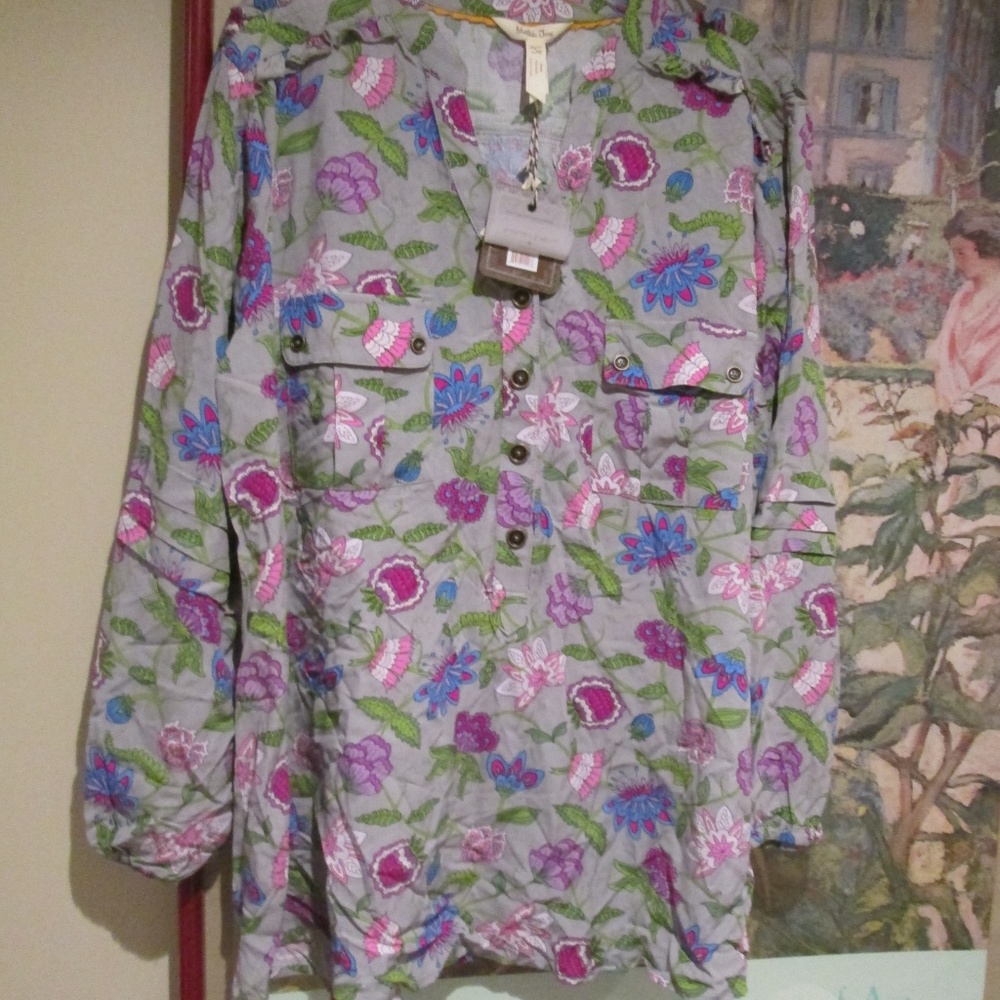 NWT MATILDA JANE  Thinking Out Loud Tunic Top